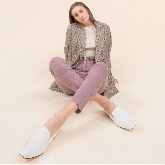 THE FLEUR WHITE | BUSINESS LOAFER MULE Mi.iM - Picture 6 of 7